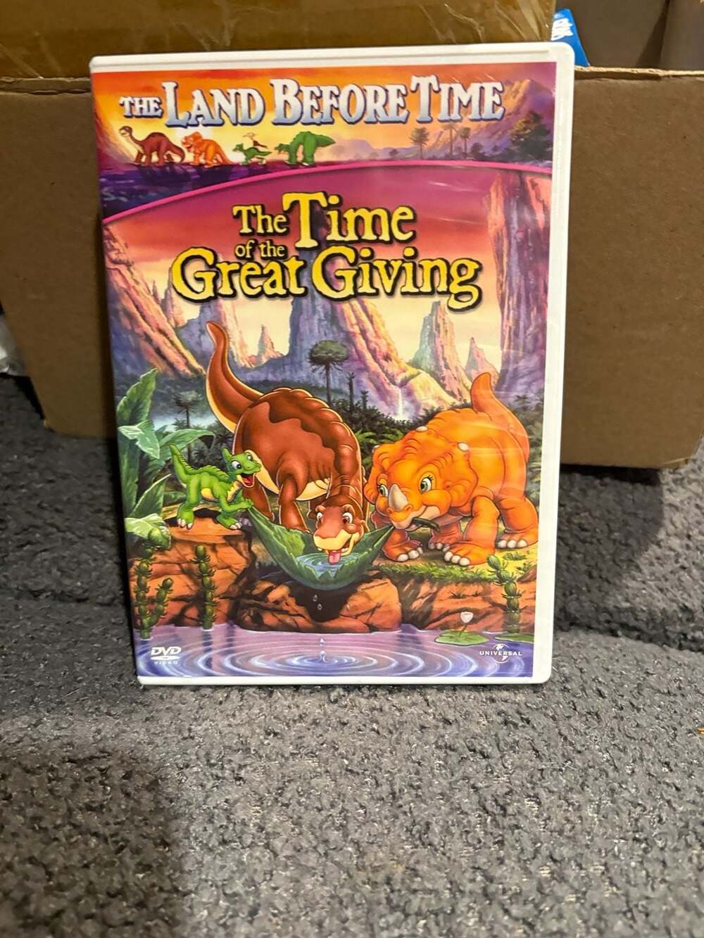 The Land Before Time III: The Time of the Great Giving (DVD, 2002)